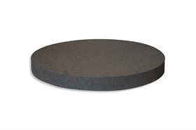  Round Polyethylene foam sheet black